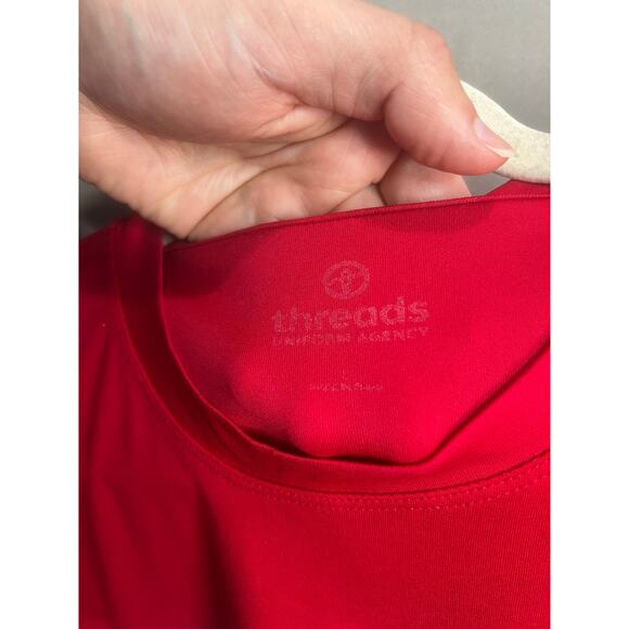 HEB Texas Red Long Sleeve Shirt Comfort Casual Work Sz L - Picture 11 of 16